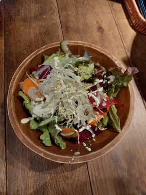 Salad at Paprika Shokudo Vegan in Osaka