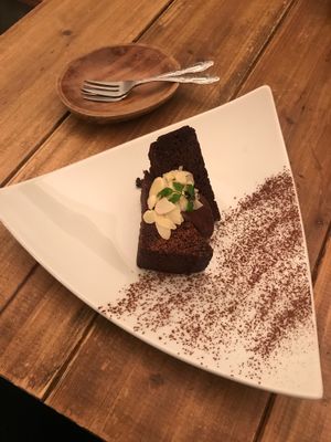 Brownie  at Paprika Shokudo Vegan in Osaka