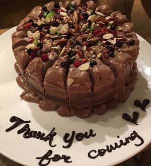 Happy 4 years! at Paprika Shokudo Vegan in Osaka