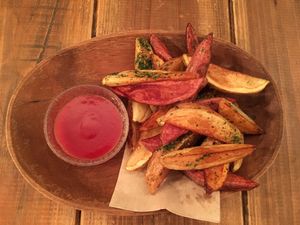 Fries at Paprika Shokudo Vegan in Osaka
