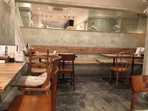 Inside at Paprika Shokudo Vegan in Osaka