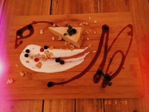 Cheesecake  at Paprika Shokudo Vegan in Osaka