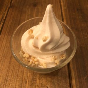 Soy Milk Soft Ice Cream (Plain) at Paprika Shokudo Vegan in Osaka