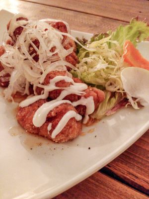 大豆ミートの唐揚げ at Paprika Shokudo Vegan in Osaka