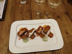 Terriaki tempeh at Paprika Shokudo Vegan in Osaka