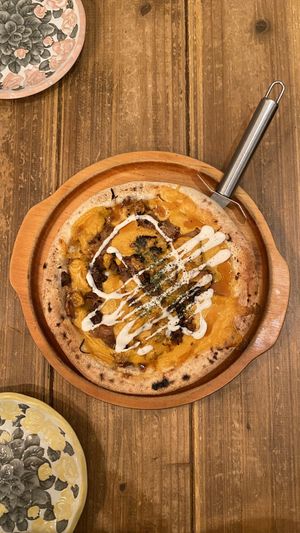 Pizza Teriyaki!!!  at Paprika Shokudo Vegan in Osaka