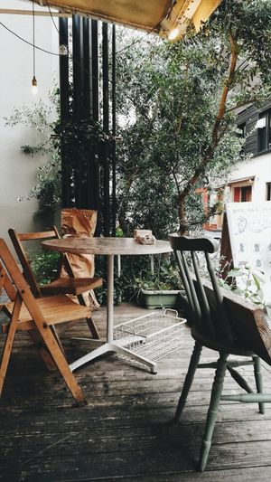 Nice Patio at Paprika Shokudo Vegan in Osaka