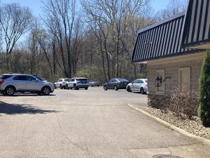 Parking in back at Tavern Six - Chagrin Falls in Chagrin Falls