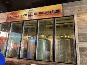 Brewing facilities at Collision Bend Brewing Company Cleveland in Cleveland