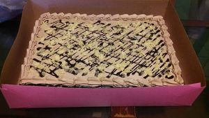 Whole cake #Veganuary at One Veg World in West Covina