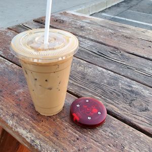 Vietnamese coffee at One Veg World in West Covina