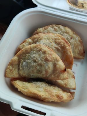 Dumplings at One Veg World in West Covina
