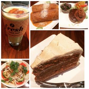 My first visit to Fresh. Everything is so vibrant and delicious and healthy!!! at Fresh on Eglinton in Toronto