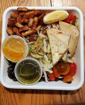 Protein bowl at Fresh on Eglinton in Toronto