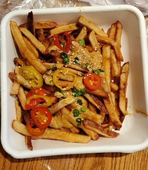 Dragon fries at Fresh on Eglinton in Toronto