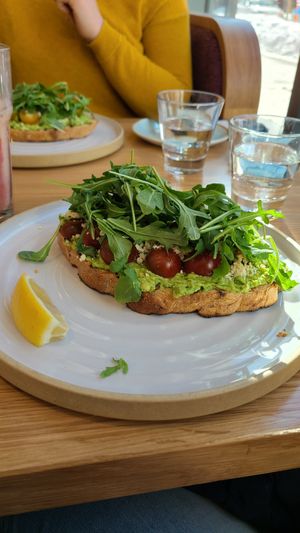 Avocado Toast at Fresh on Eglinton in Toronto