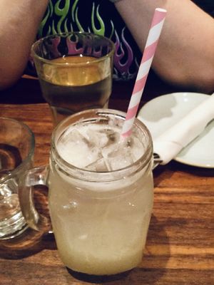 In-house lemonade at Fresh on Eglinton in Toronto