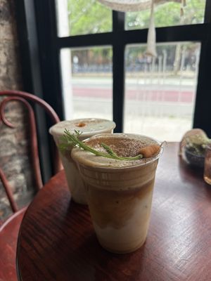   at Dialogue Coffee & Flowers in New York City