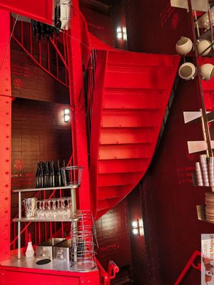 Strairs at Maslow - Temple in Paris