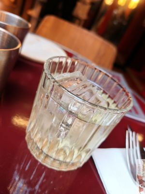 Mother board non alcoohol drinks : Butternut punch, orange blossom at Maslow - Temple in Paris