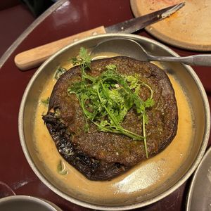 Portobello steak-like  at Maslow - Temple in Paris
