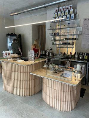   at CCAF Cacao Apothecary Firm in Riga