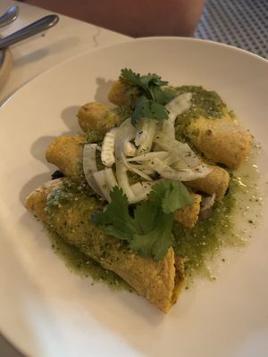 Enchiladas suizass  at Mezcla in Columbus
