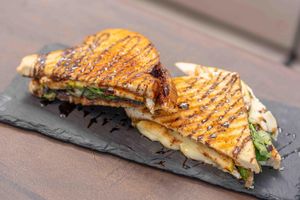 Signature Vegan Panini at Let it Brie in Fullerton