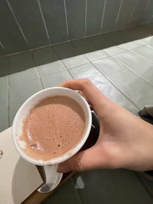   at Mezcla Café in Madrid