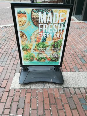 Outside at Cocobeet in Boston