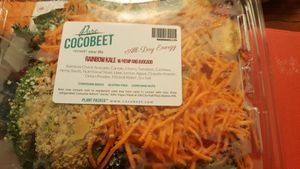 rainbow chard salad at Cocobeet in Boston