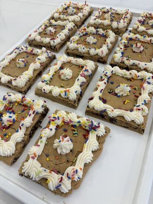 Chocolate Chip Cookie Cake  at Sweet Gilly's Specialty Bakeshop in Frisco