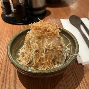 cabbage and potato  at Kikusan in Hong Kong Island