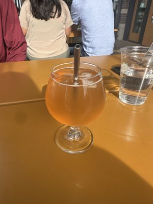 House made kombucha   at Hail Fellow Well Met in Springdale