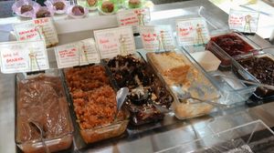 Part of the desserts at Cantina Vegetariana - temporarily closed in Recife