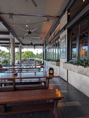 Outside at The Bavarian in Mackay