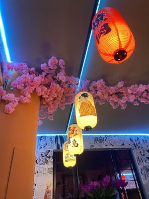 Interior design  at Gori Ramen in Florence