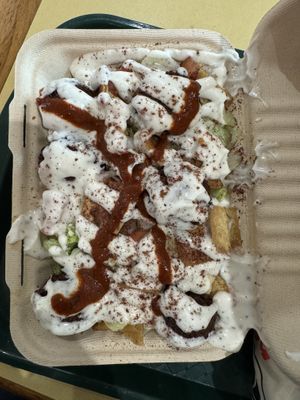 Vegan Falafel with Fattoush Salad   at Osmow's Shawarma - BCC in Brampton