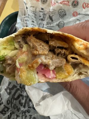 Vegan Beyond Shawarma   at Osmow's Shawarma - BCC in Brampton