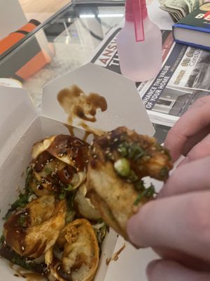 Fried Vegan Dumplings  at Sticky Rice in Washington