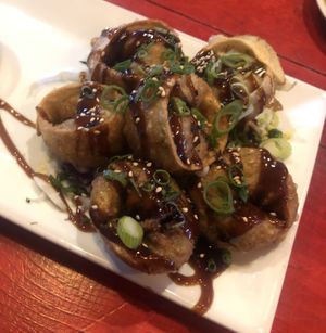 Fried Vegan Dumplings at Sticky Rice in Washington