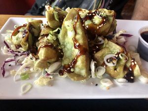 Veggie Potstickers at Sticky Rice in Washington