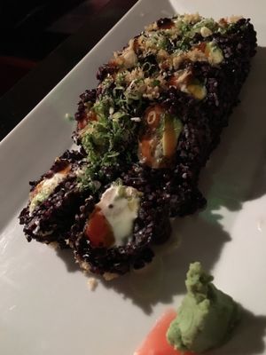 Vegan Godzirra (special roll) at Sticky Rice in Washington