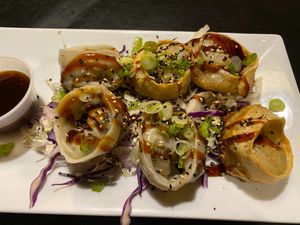 Veggie Pot Stickers  at Sticky Rice in Washington
