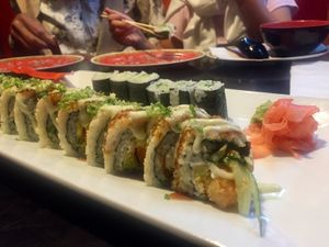 Veganzirra and Kappa Roll at Sticky Rice in Washington