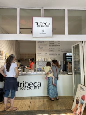   at Tribeca Ice Cream in Berlin