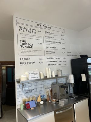   at Tribeca Ice Cream in Berlin