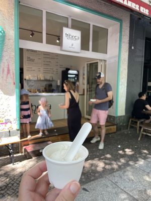   at Tribeca Ice Cream in Berlin