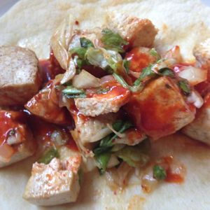 tofu tako at Takorea in Atlanta