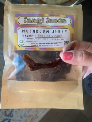 Interesting Presentation, Chewy Texture.  at Fungi Foods in Oakland